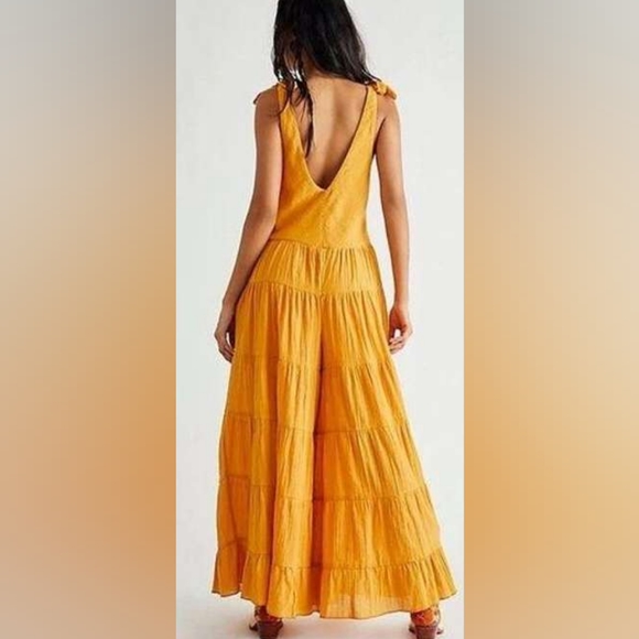 Free People Endless Summer Jagger Jumpsuit Size Large - Picture 2 of 12